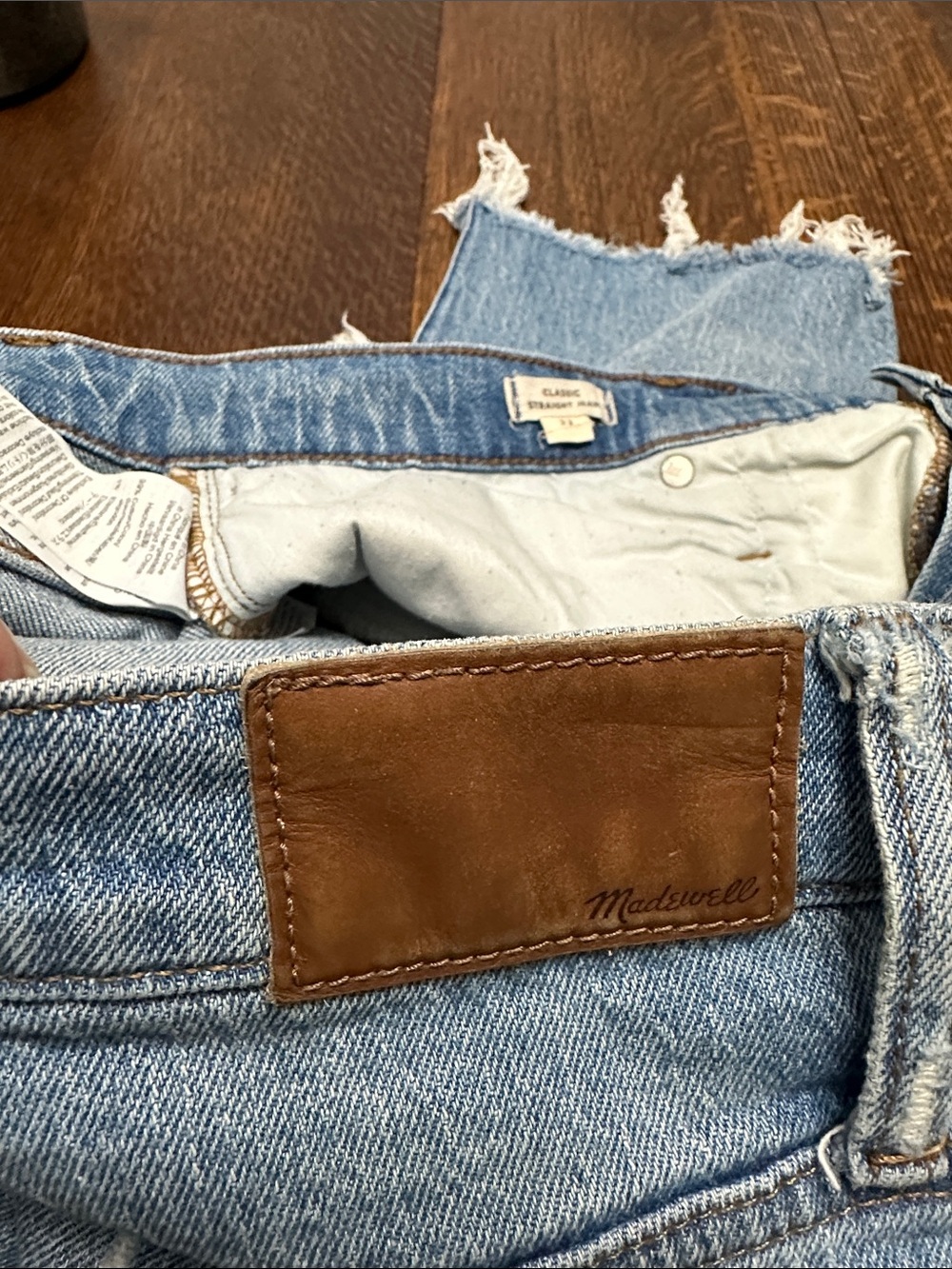 Madewell Cotton Cropped High Rise Jeans - Picture 7 of 9